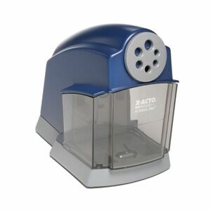 X-ACTO School Pro Electric Pencil Sharpener Blue XActo New in box